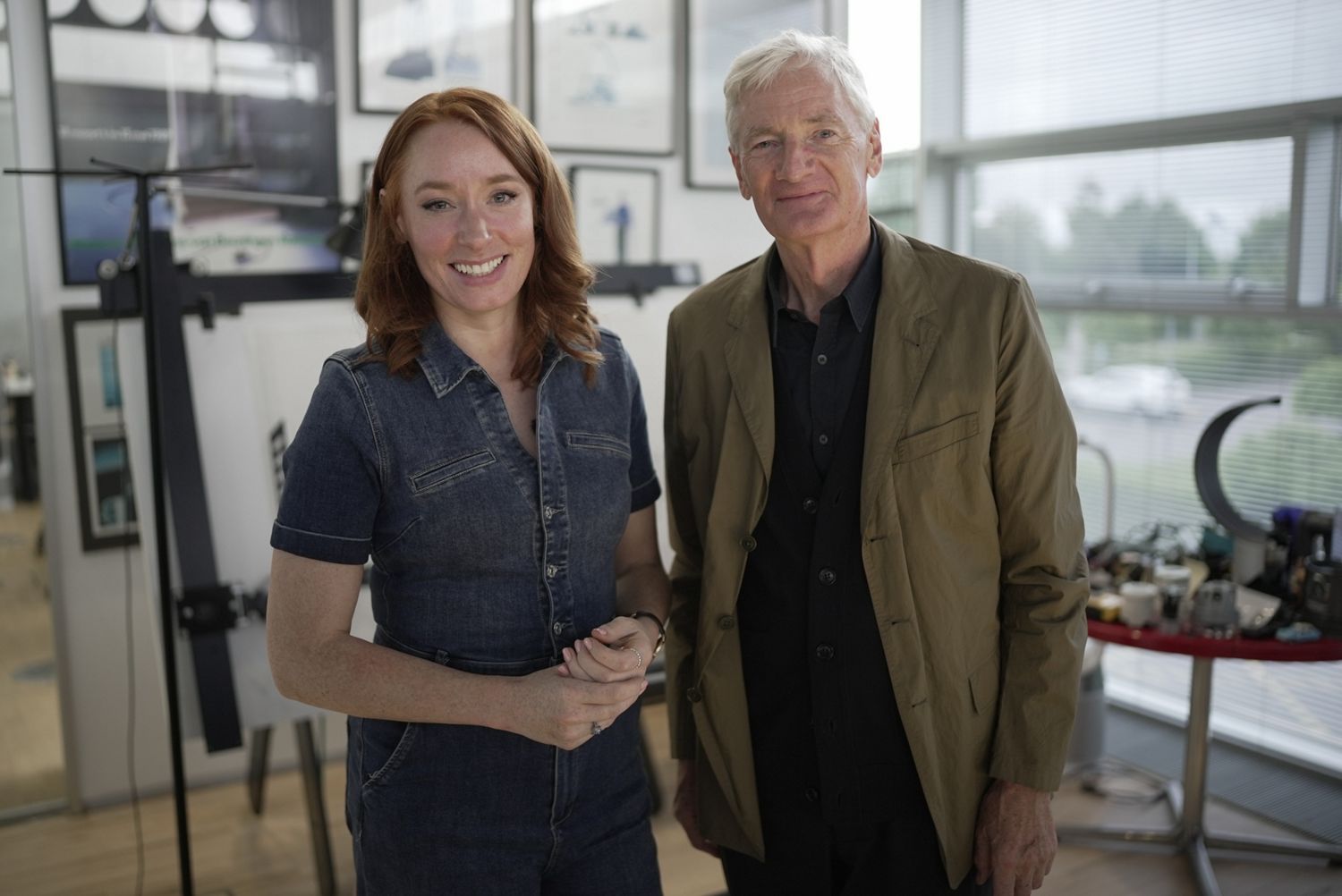 Hannah Fry and James Dyson